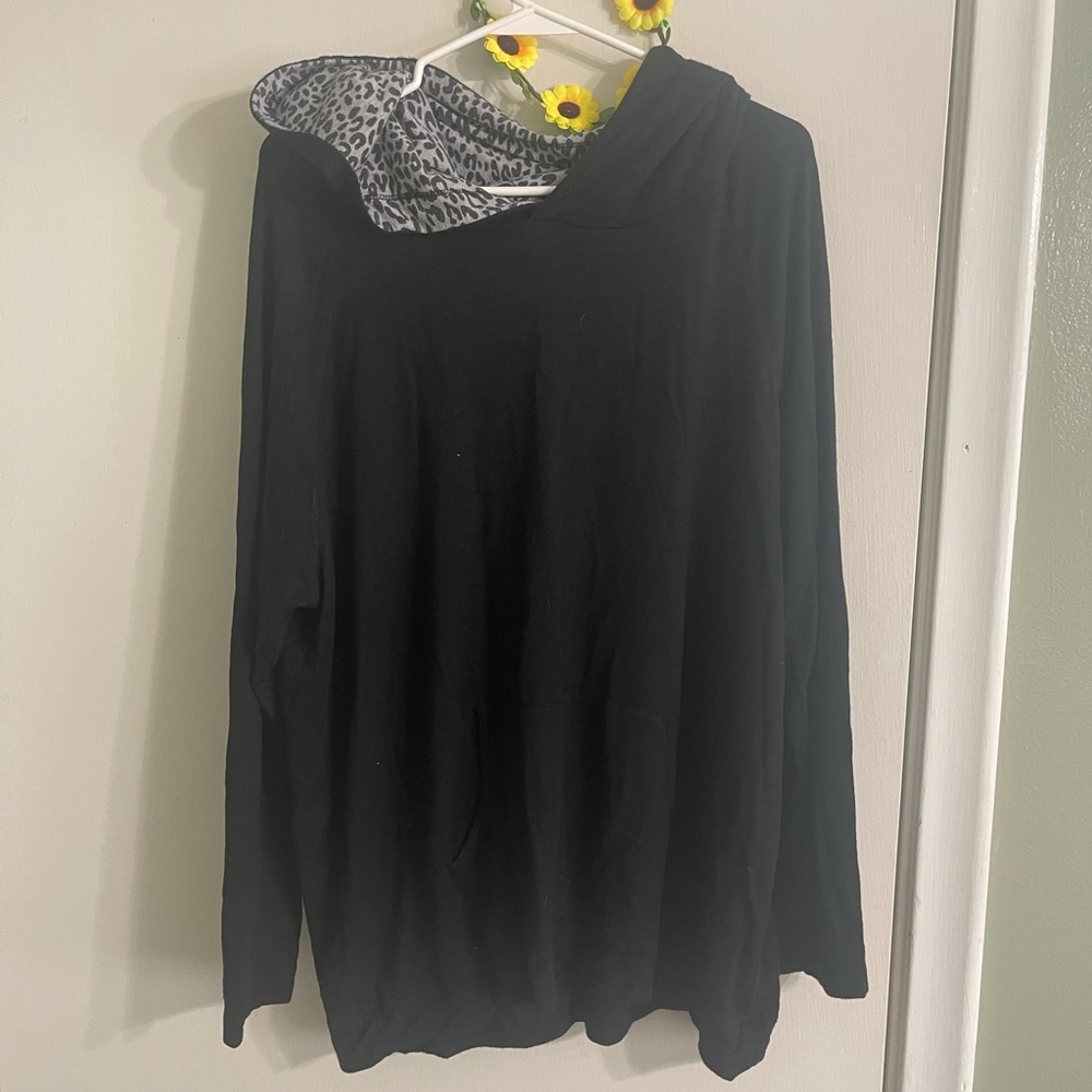 Black hoodie